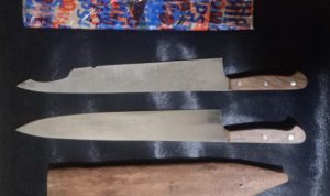 Barang bukti yang diamankan Polsek Makassar Barang bukti yang diamankan Polsek Makassar